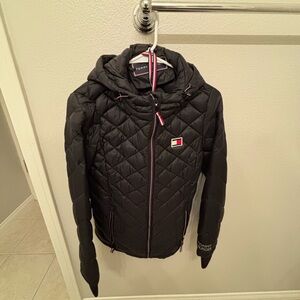Tommy Hilfiger Black Quilted Jacket
